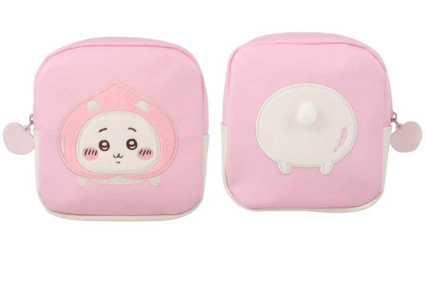 ♡現貨♡ちいかわ/吉伊卡哇/收納包/桃子化妝包//日本代購/正品