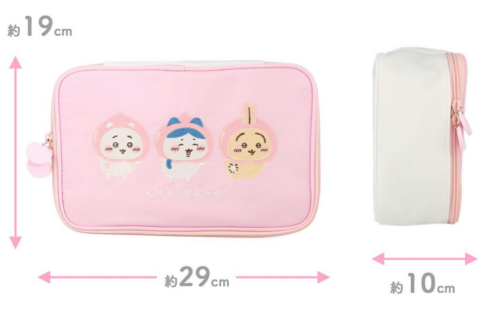 ♡現貨♡ちいかわ/吉伊卡哇/收納包/桃子化妝包//日本代購/正品