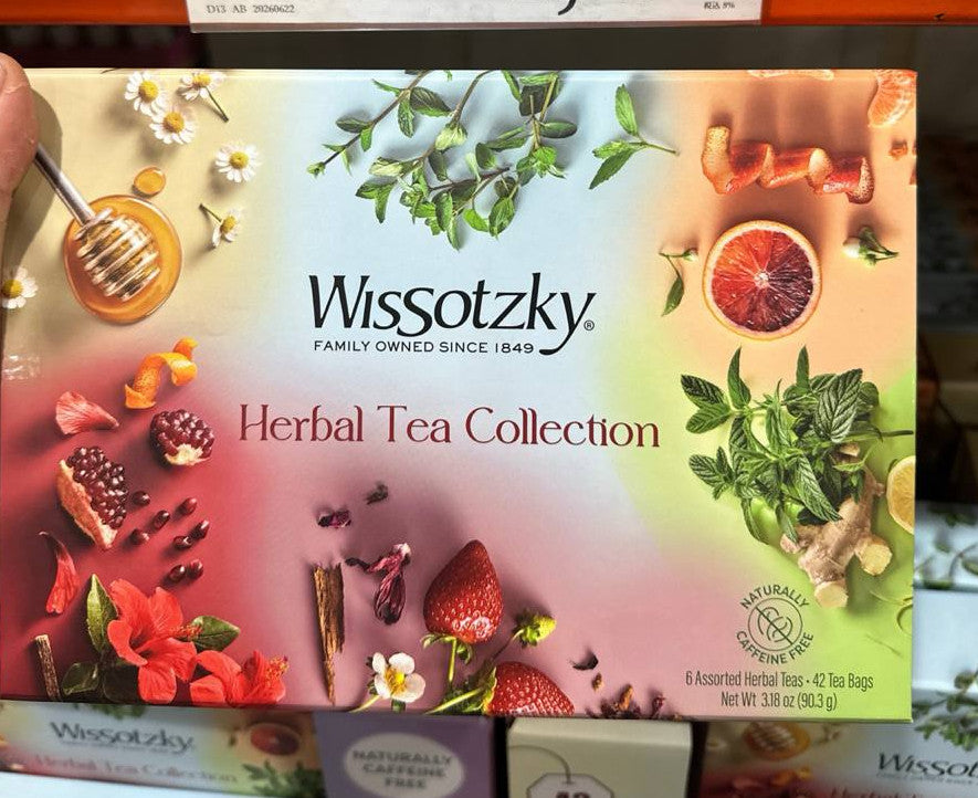 Wissotzky 維索茲基 綜合花草茶禮盒 6種口味 42入