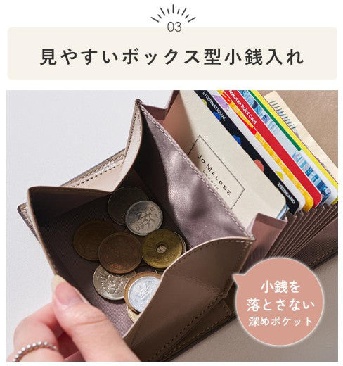 LIZDAYS 極簡質感夾層式三折錢包 (LIZDAYS Accordion Mini Wallet)