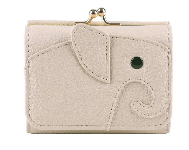 大象造型迷你夾口錢包 (Elephant Shaped Mini Wallet)