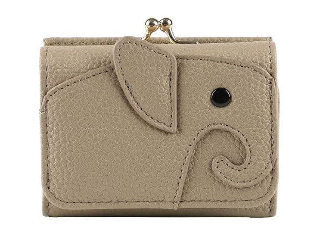 大象造型迷你夾口錢包 (Elephant Shaped Mini Wallet)