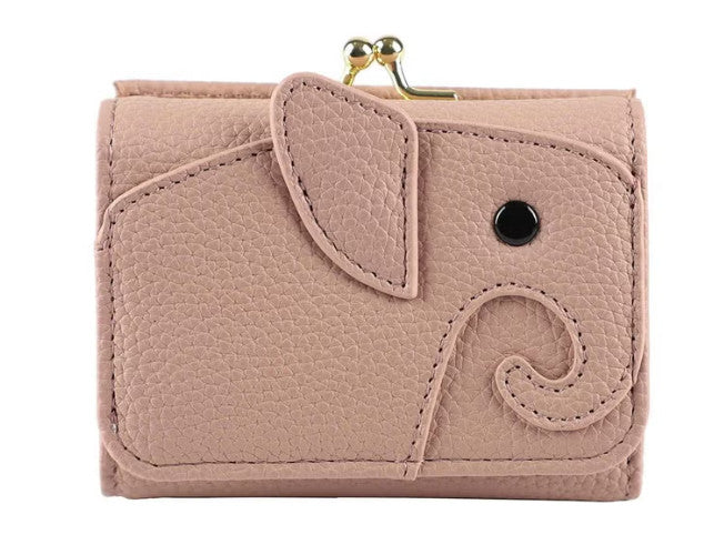 大象造型迷你夾口錢包 (Elephant Shaped Mini Wallet)