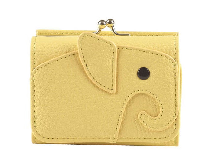 大象造型迷你夾口錢包 (Elephant Shaped Mini Wallet)