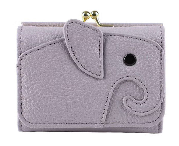 大象造型迷你夾口錢包 (Elephant Shaped Mini Wallet)