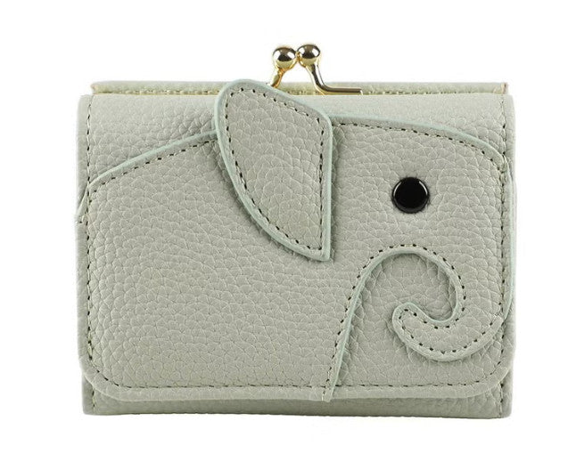 大象造型迷你夾口錢包 (Elephant Shaped Mini Wallet)