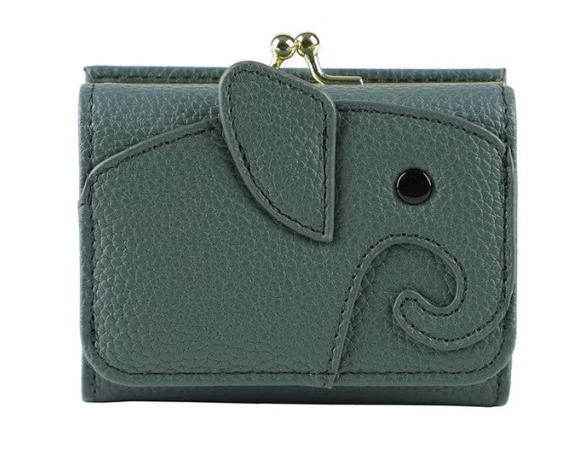 大象造型迷你夾口錢包 (Elephant Shaped Mini Wallet)