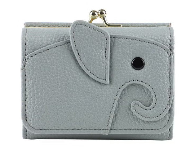 大象造型迷你夾口錢包 (Elephant Shaped Mini Wallet)