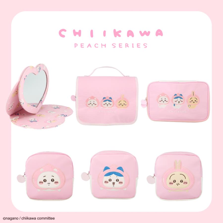 ♡現貨♡ちいかわ/吉伊卡哇/收納包/桃子化妝包//日本代購/正品