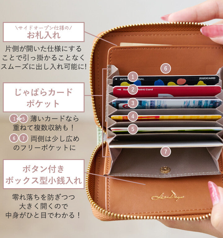 LIZDAYS 進化版夾層式迷你錢包 (LIZDAYS Accordion Mini Wallet)