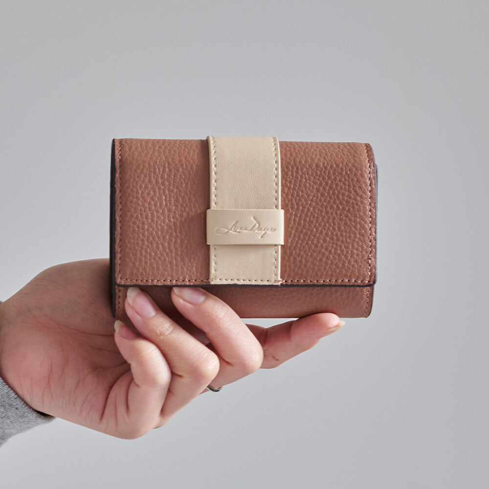 LIZDAYS 極簡質感夾層式三折錢包 (LIZDAYS Accordion Mini Wallet)