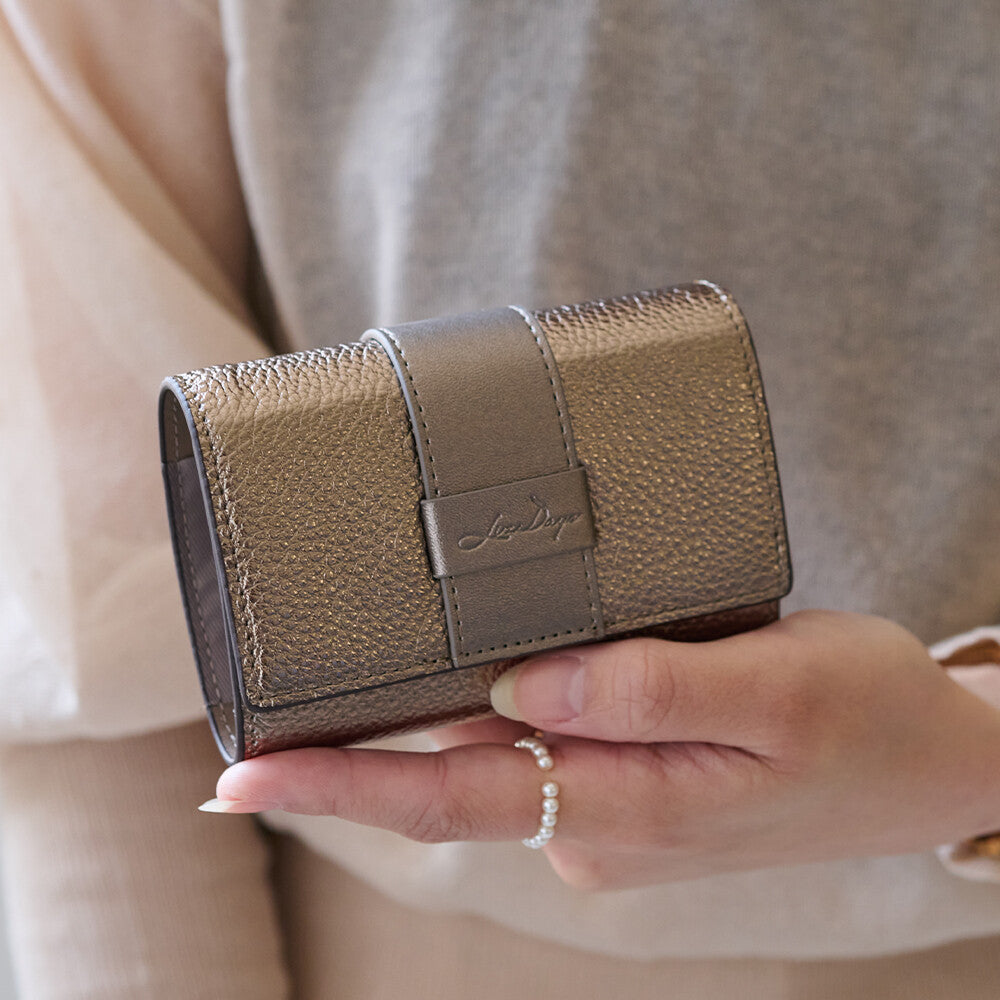 LIZDAYS 極簡質感夾層式三折錢包 (LIZDAYS Accordion Mini Wallet)
